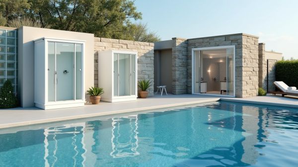 Les meilleures cabines douche piscine pour chaque besoin